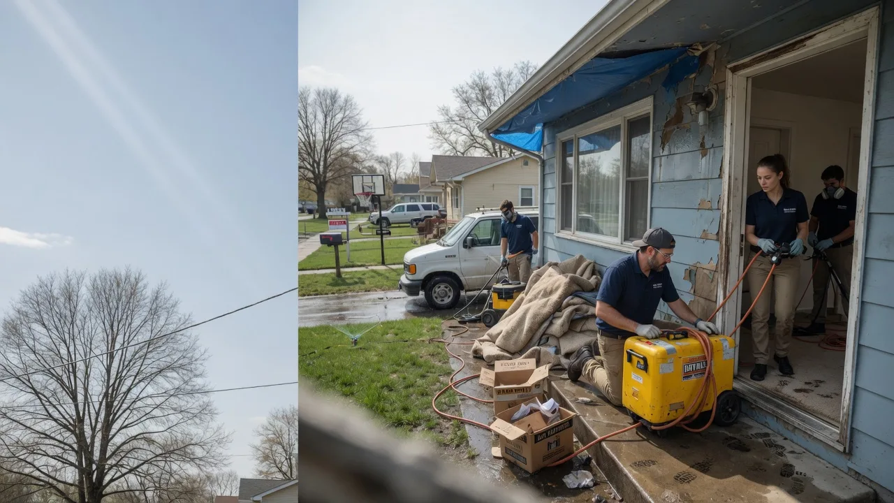 Basement Flood Cleanup in Red River, NM near me